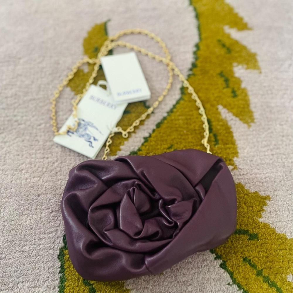 Burberry Designer Rose Clutch/bag AUTHENTIC